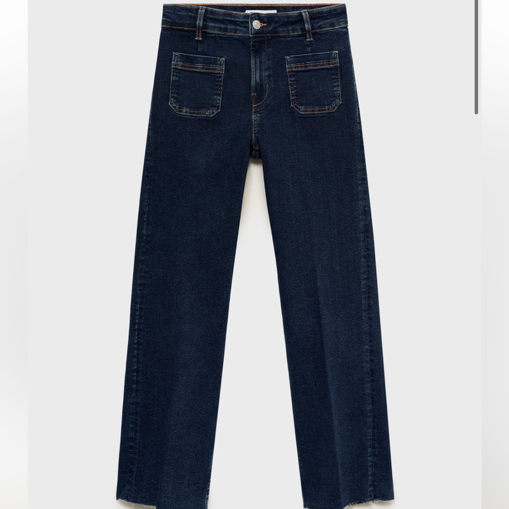 NWT Mango, Alex jeans in dark wash